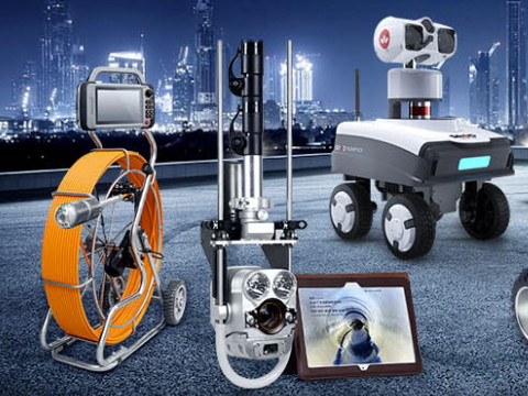 CCTV小型管道機(jī)器人